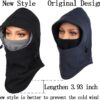 Warm Fleece Balaclava Ski Bike Full Face Mask Neck Warmer Wi...