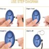 KOSIN Safe Sound Personal Alarm, 3 Pack 145DB Personal Secur...