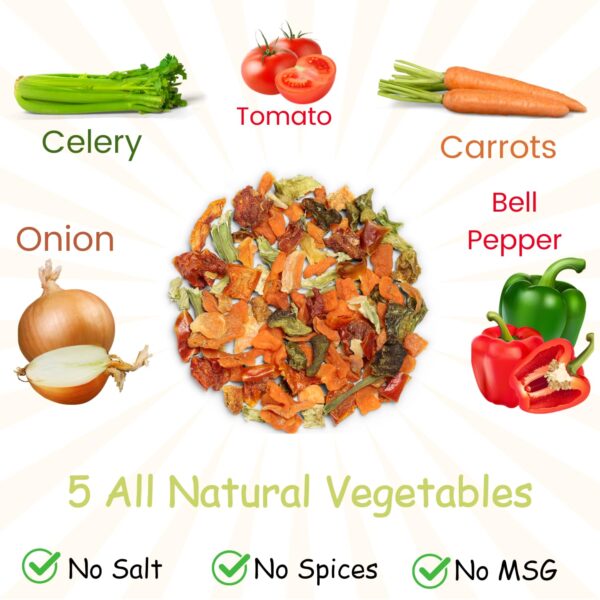 Deluxe Dried Vegetable Soup Mix by Its Delish, 4 LB Restaura...