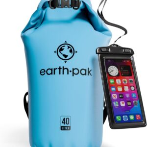 Earth Pak Waterproof Dry Bag - Roll Top Waterproof Backpack ...