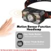 3 Pack Rechargeable Headlamp,Ultra Bright Waterproof LED Hea...