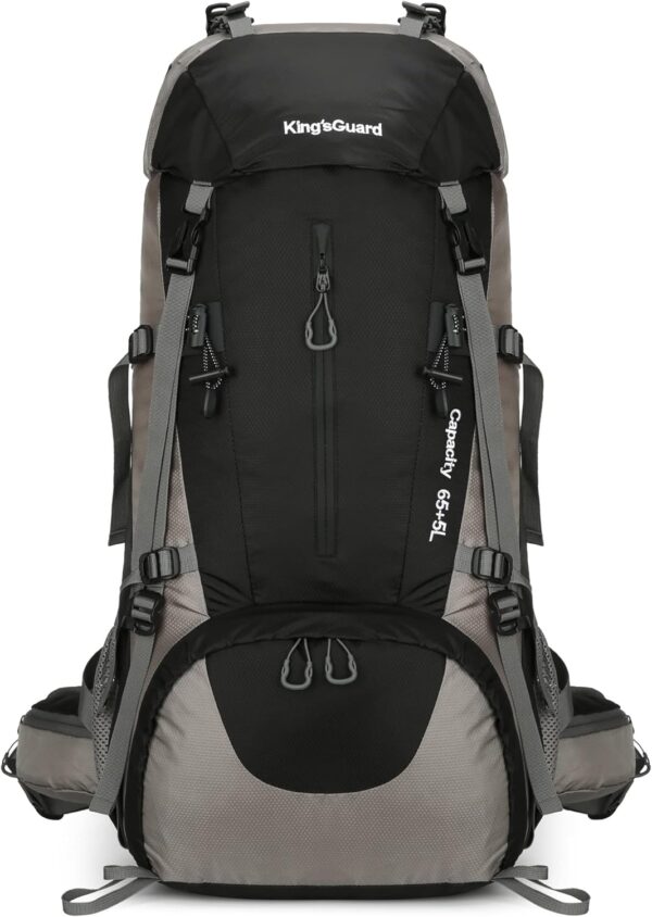 70L Camping Hiking Backpack with Rain Cover Waterproof Backp...