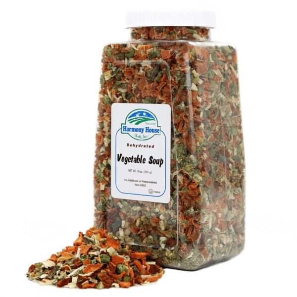 Harmony House Premium Vegetable Soup Mix - Dehydrated Vegeta...