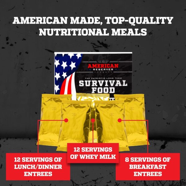 American Reserves 72-Hour Emergency Food and Drink Supply - ...
