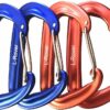 Carabiner,12KN Lightweight Heavy Duty Carabiner Clips,Alumin...