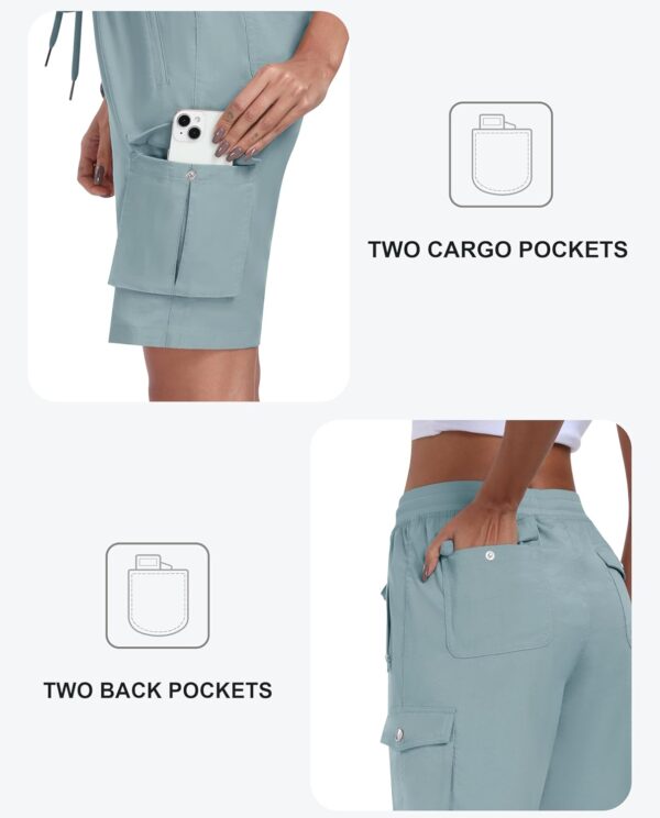 MoFiz Women's Hiking Shorts Athletic Outdoor Cargo Shorts fo...
