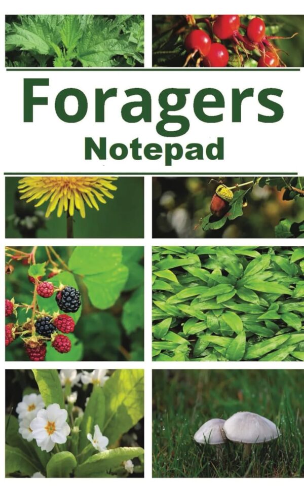 Foragers A5 notepad: Specially Designed Page Format to keep ...