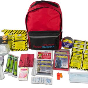 Ready America Tornado Emergency Kit 2-Person, 3-Day Backpack...