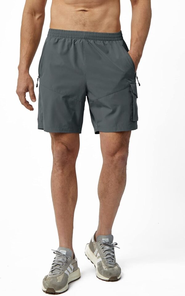 Men's Hiking Cargo Shorts Lightweight Quick Dry Athletic Sho...
