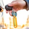 Mini LED Keychain Flashlight: 2 pcs Tiny Flashlight Key Chai...
