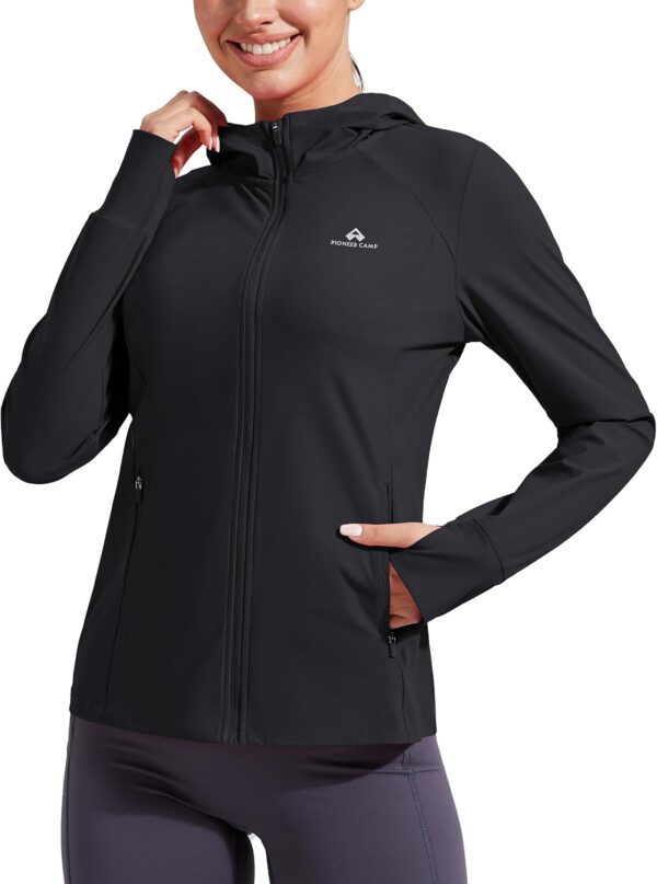 Pioneer Camp Women's UPF 50+ UV Sun Protection Jacket Hooded...
