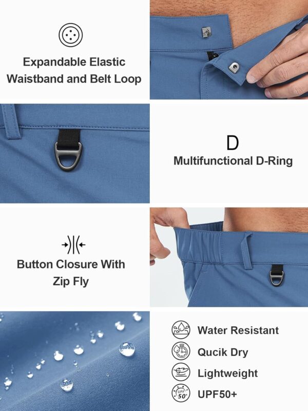 NORTHYARD Men's Hiking Cargo Shorts 9" Casual Golf Lightweig...