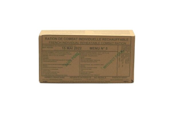 New FRENCH MRE Army Ration Meal Ready To Eat Emergency Food ...