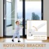 Greatim GT-DB003 Sliding Door Security Lock Bar Adjustable, ...