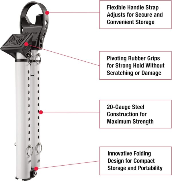 Master Lock Sliding Door Stopper and Door Security Bar, Adju...