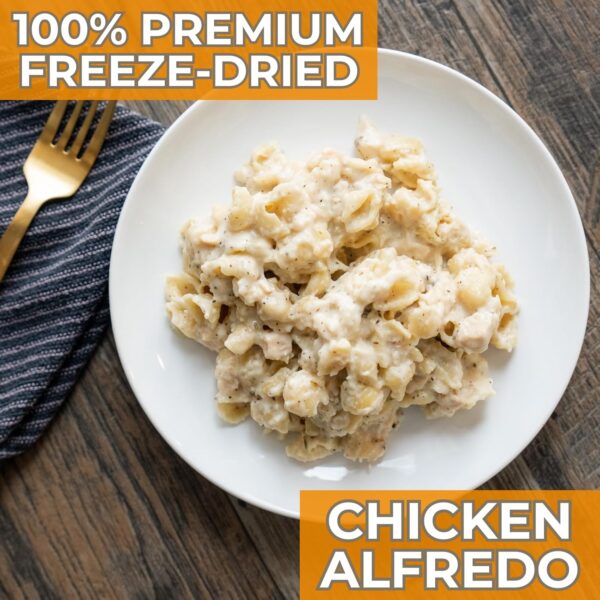 Nutristore Chicken Alfredo | Freeze Dried Emergency Survival...
