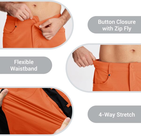 CRYSULLY Men's Hiking Cargo Shorts Outdoor Summer Lightweigh...