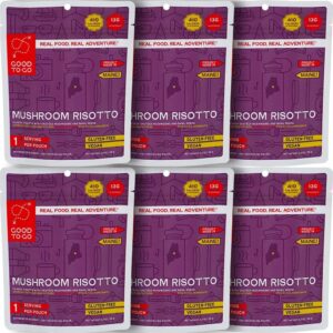 GOOD TO-GO Mushroom Risotto | Camping Food, Backpacking Food...