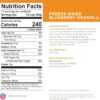 Nutristore | Freeze-Dried Blueberry Granola | Emergency Surv...