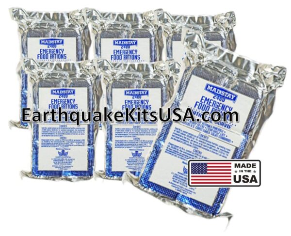 LaunchPro Emergency Food Rations 2400 Calorie Bars (Pack of ...