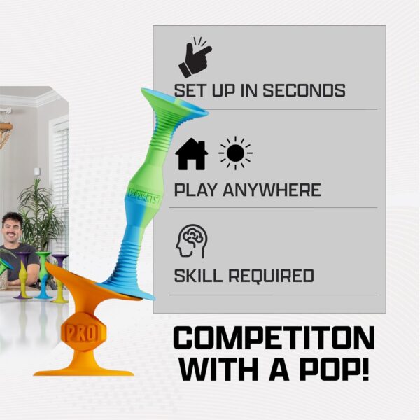 Popdarts PRO Pack Game Set (Wigglenobber Target Marker) - In...