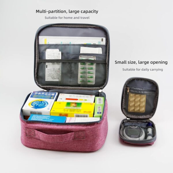 First Aid Bags Empty, Travel Medicine Bag, Medical Supplies ...