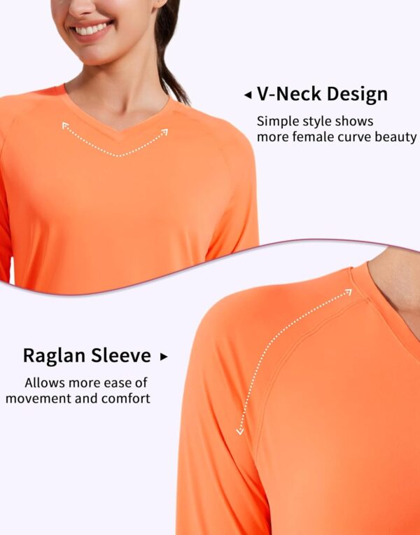 Pioneer Camp Women's UV Sun Protection SPF Shirt V Neck UPF ...