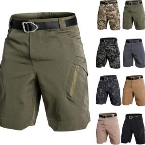 Tactical Cargo Shorts for Men Waterproof Quick Dry Work Shor...