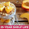 Nutristore Freeze Dried Peaches | 100% Natural, Healthy Frui...