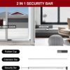 AceMining Sliding Door Security Bar,Heavy Duty Sliding Patio...