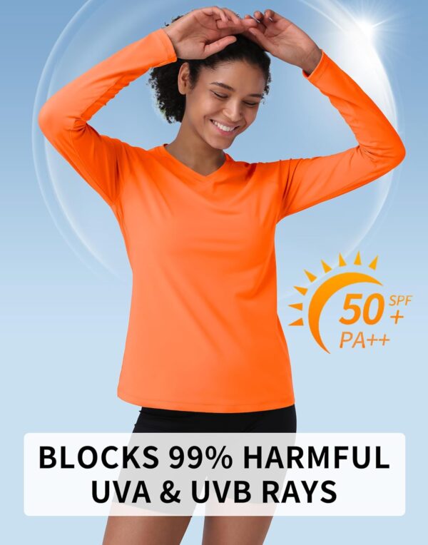 Pioneer Camp Women's UV Sun Protection SPF Shirt V Neck UPF ...