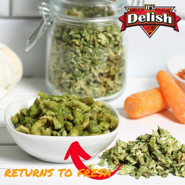 Dried Celery Flakes by It's Delish, 2 LBS Bulk Bag | Dehydra...