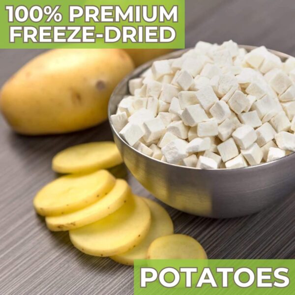 Nutristore Freeze Dried Potatoes | Premium Vegetables for Lo...