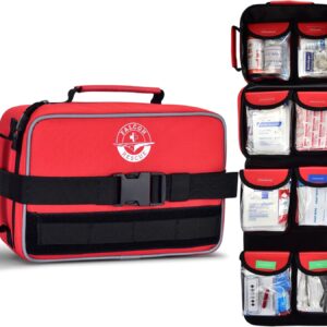 Professional Emergency First Aid Kit for Home, Travel, Campi...