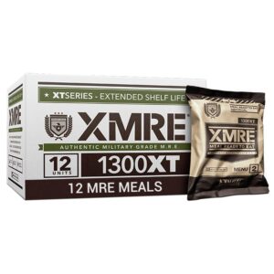 XMRE 1300XT MRE Meals 2022 Bulk | Military Grade | For Survi...