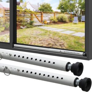 Sliding Door Security Bar, 2 Pack Child Safety Window Locks ...