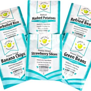 Legacy Food Storage Side Dishes, Emergency Food Supply, 6 Si...