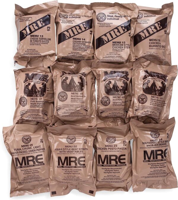 2026 Inspection Dated MRE Case – Authentic Military MRE Rand...