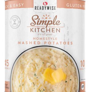 ReadyWise Simple Kitchen Homestyle Mashed Potatoes, 45 Servi...