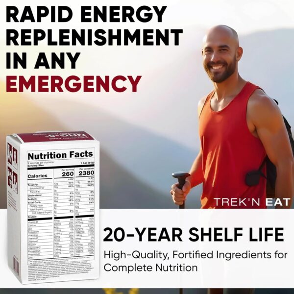 Katadyn NRG-5 Emergency Food Ration, tan