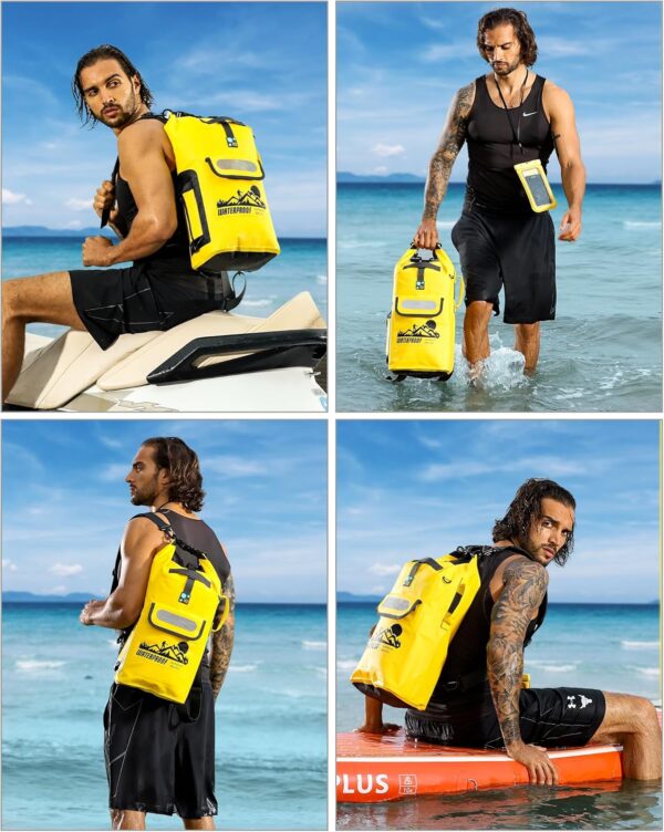 IDRYBAG Dry Bag Backpack 20L/30L/40L, Waterproof Floating Dr...