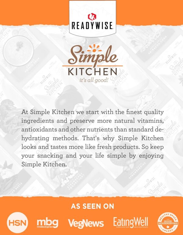 ReadyWise Simple Kitchen Omelet Mix - Powdered Eggs (72 Serv...