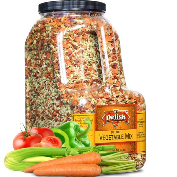 Deluxe Dried Vegetable Soup Mix by Its Delish, 4 LB Restaura...