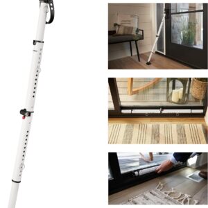 Master Lock Sliding Door Stopper and Door Security Bar, Adju...
