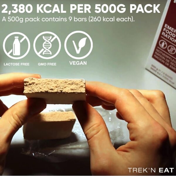 Katadyn NRG-5 Emergency Food Ration, tan