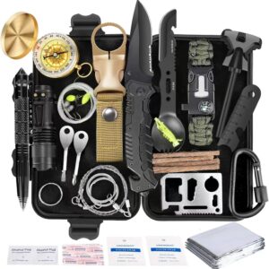 Survival Kit 35 in 1, First Aid Kit, Survival Gear, Christma...