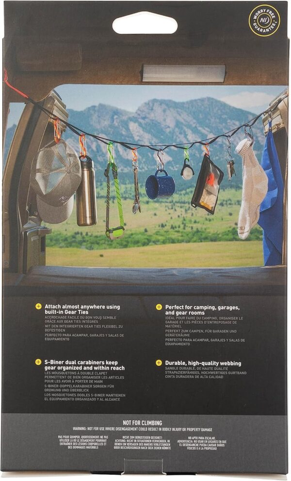 Nite Ize GearLine Hanging Organization System - Gear Ties fo...