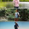 Haimont Women's Sun Protection Fishing Hiking Shirts Button ...