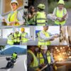 XPCARE 2-Pack Reflective Safety Vest For Women Men, Green Hi...