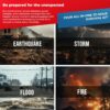 First My Family All-in-One Premium 1-Person Emergency Surviv...